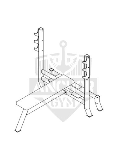 Жим лежачи ANCHORGYM v1