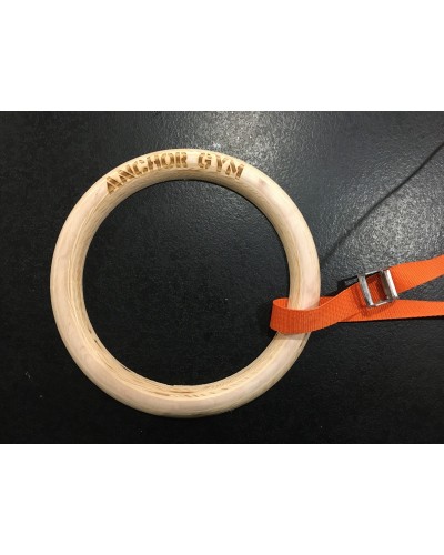 Reinforced wooden gymnastic wheels