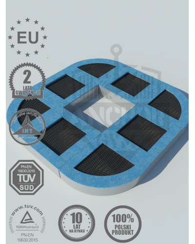 Jätte lopptrampolin