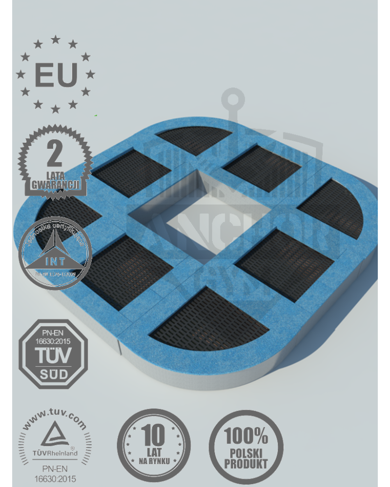 Jätte lopptrampolin