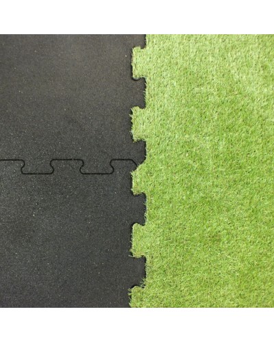 Stained rubber floor 20