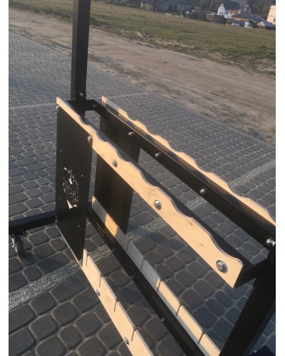 Carrello per accessori sportivi