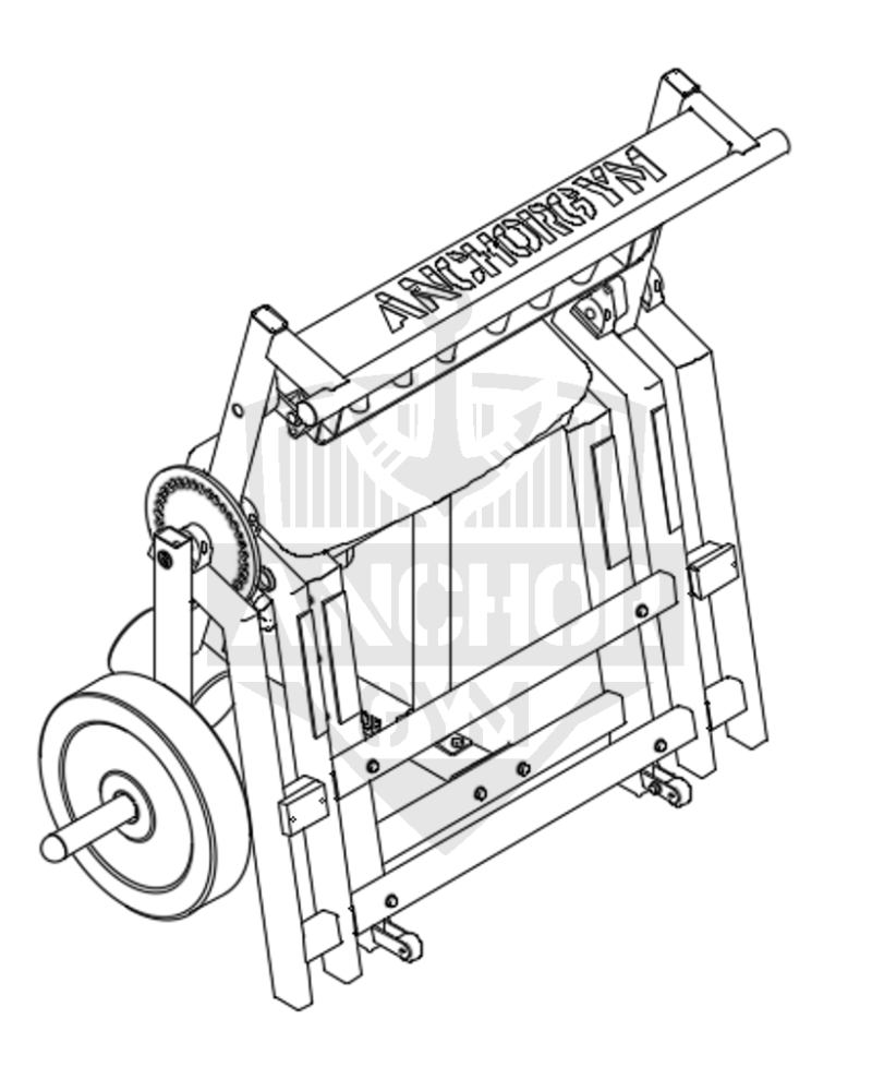 Biceps-tricepscurlmaskin ANCHORGYM